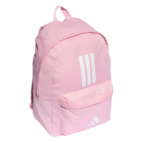 Adidas Adults Backpack Classic Three Stripes True Pink/White